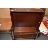 REPRODUCTION MAHOGANY BOOKCASE CABINET, 76CM WIDE