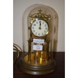 GLASS DOMED CARRIAGE CLOCK