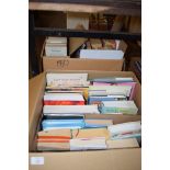 TWO BOXES OF BOOKS, VARIOUS TITLES
