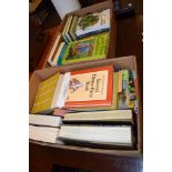TWO BOXES OF GARDENING AND OTHER BOOKS