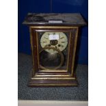 LATE 19TH CENTURY MANTEL CLOCK (DISTRESSED CONDITION)
