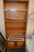 MODERN BOOKCASE CABINET, 75CM WIDE