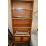 MODERN BOOKCASE CABINET, 75CM WIDE