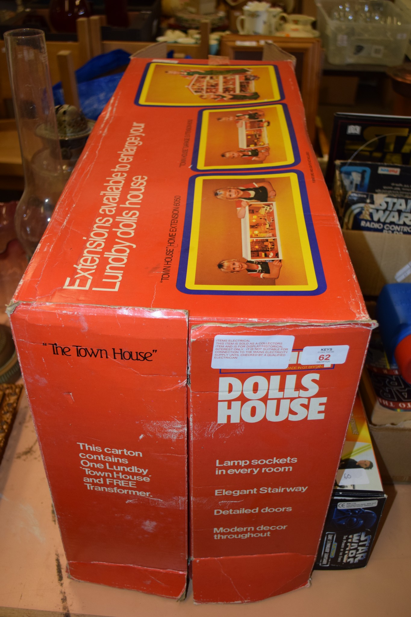 LARGE DOLLS HOUSE IN ORIGINAL BOX