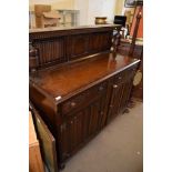 REPRODUCTION OAK SIDEBOARD, 137CM WIDE