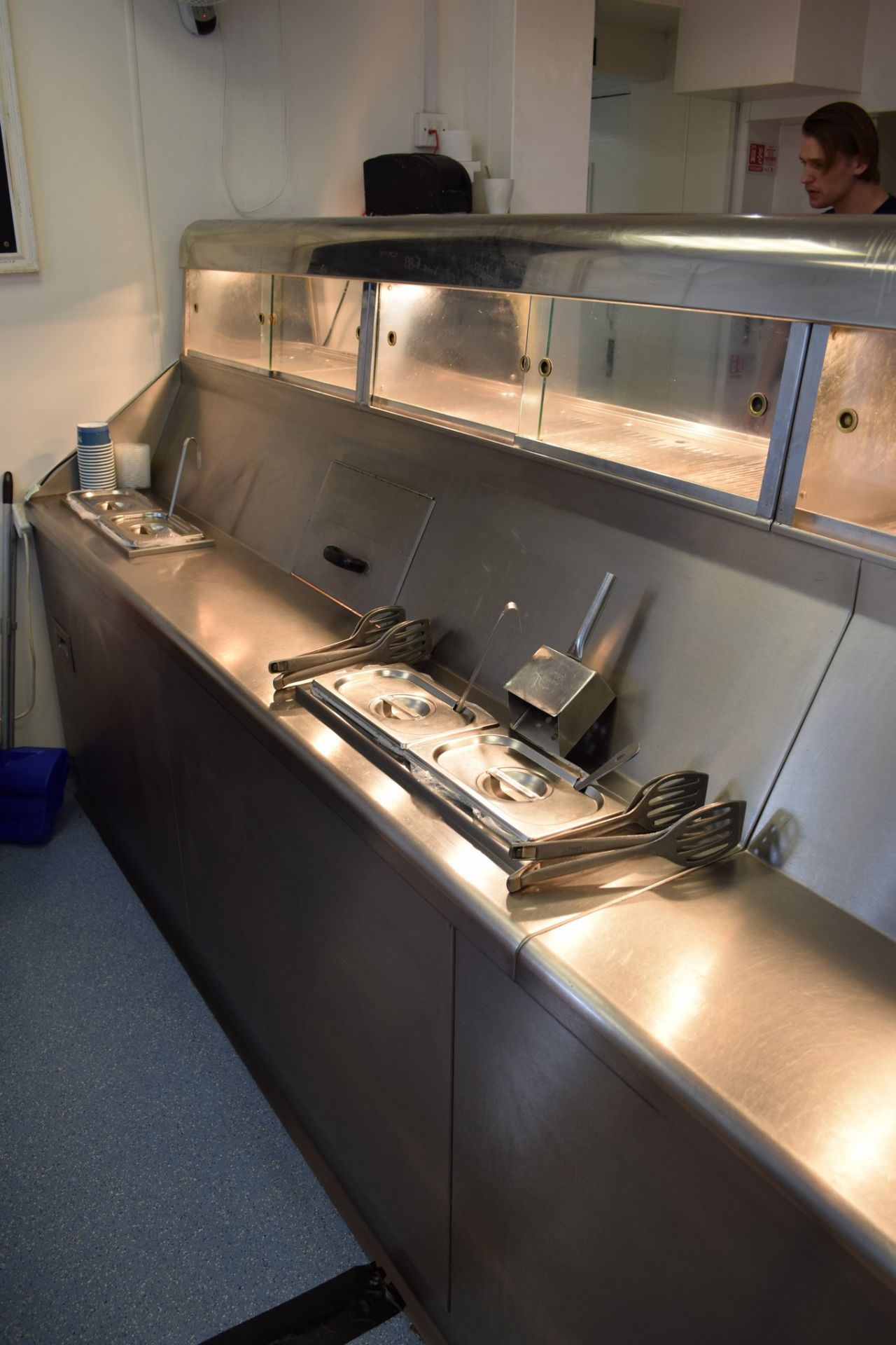 Hopkins Fish & Chip Frying Range, comprising 5 x pans, 3 x Bain Marie, 3 x Chip Boxes/Scuttles, plus - Image 2 of 25