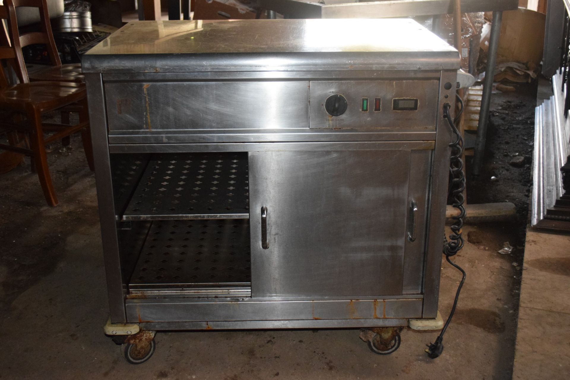 Stainless steel electric Heated Cupboard. - Image 5 of 5