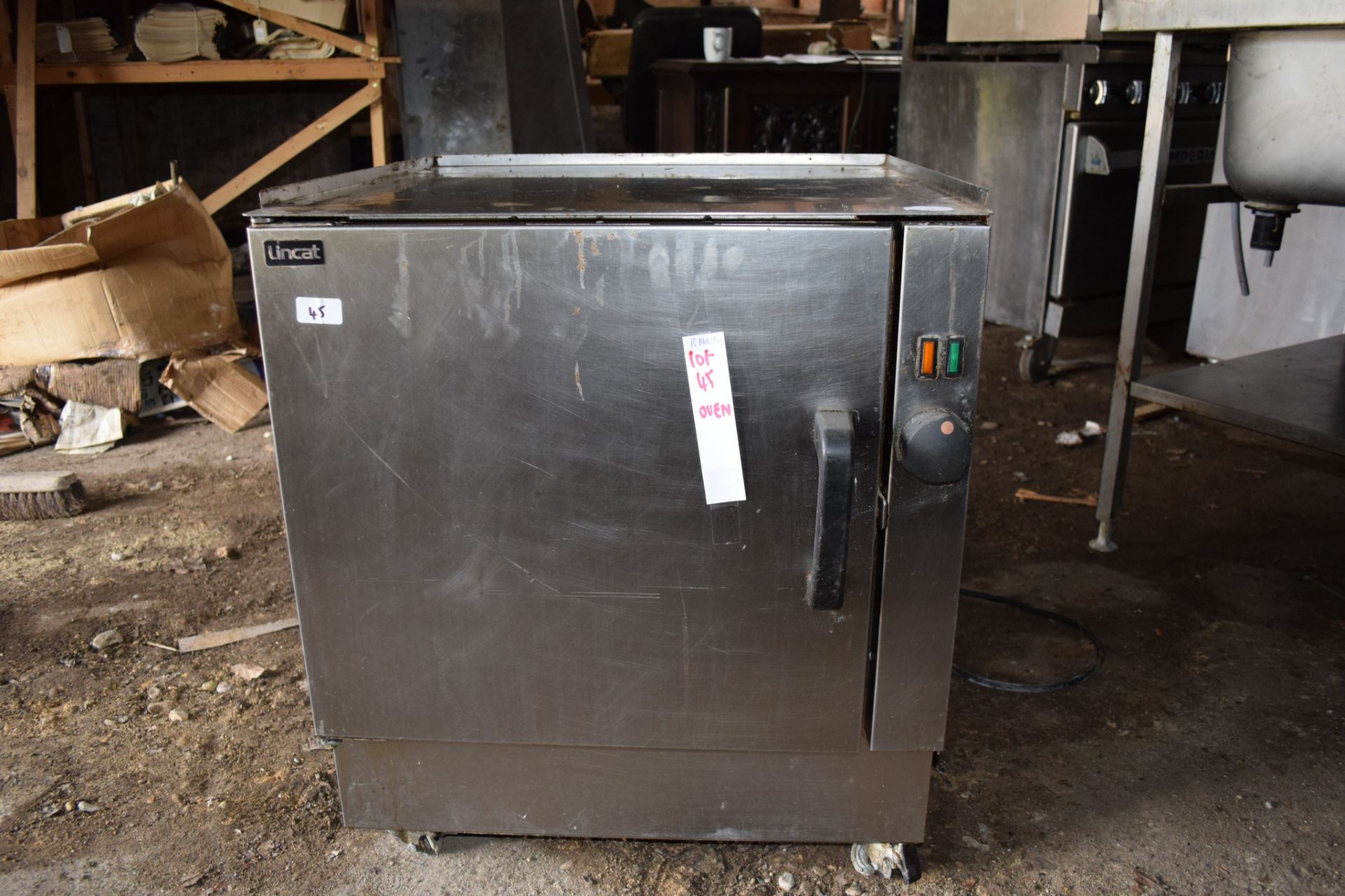 Lincat stainless steel electric Oven.