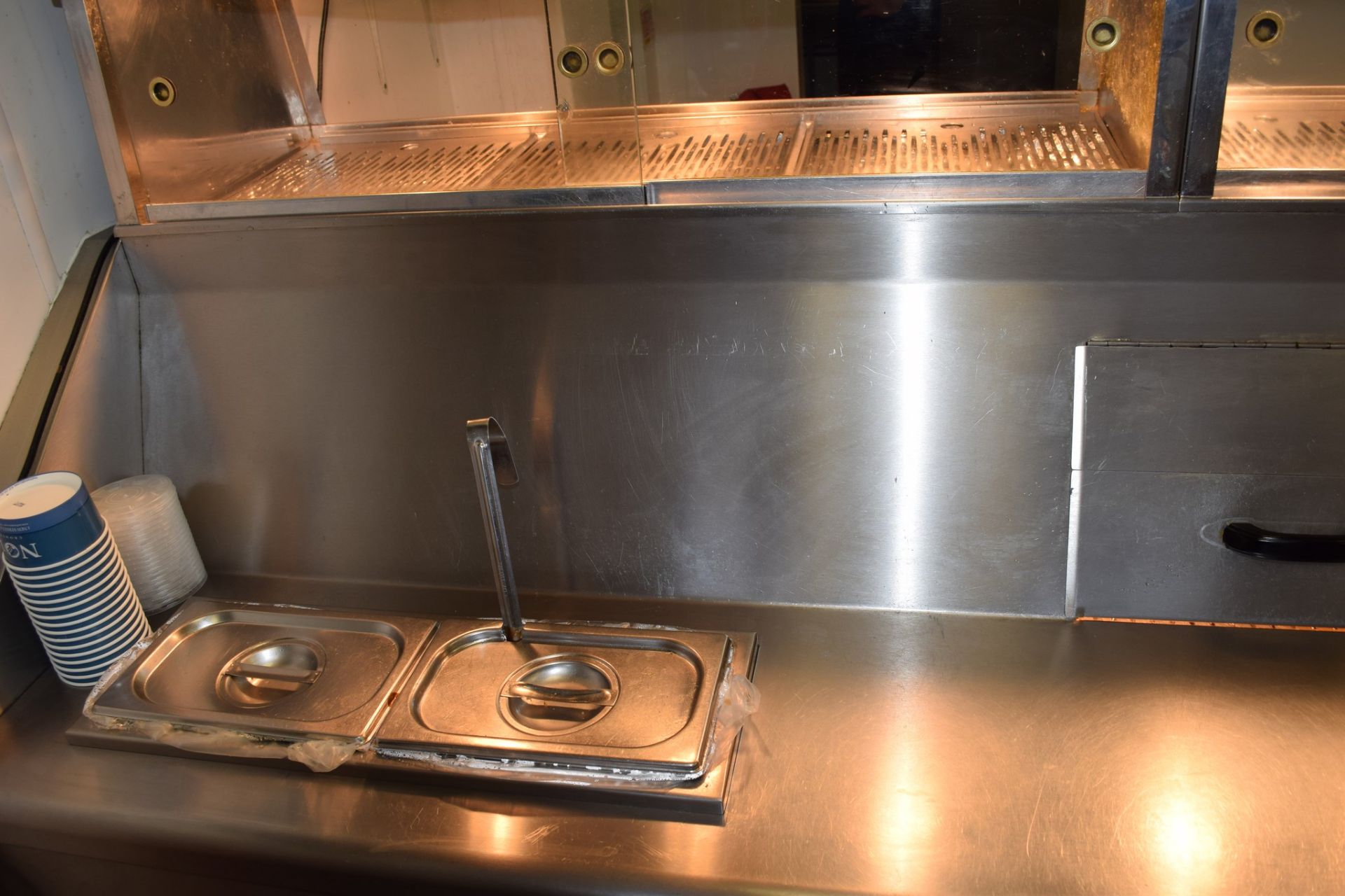 Hopkins Fish & Chip Frying Range, comprising 5 x pans, 3 x Bain Marie, 3 x Chip Boxes/Scuttles, plus - Image 6 of 25