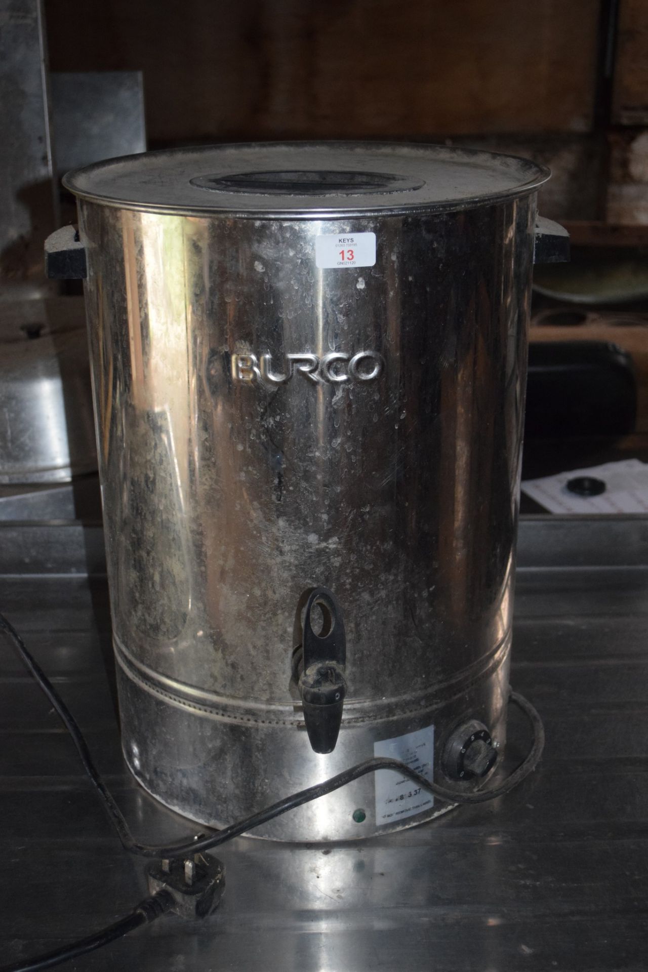 Burco electric Boiler.