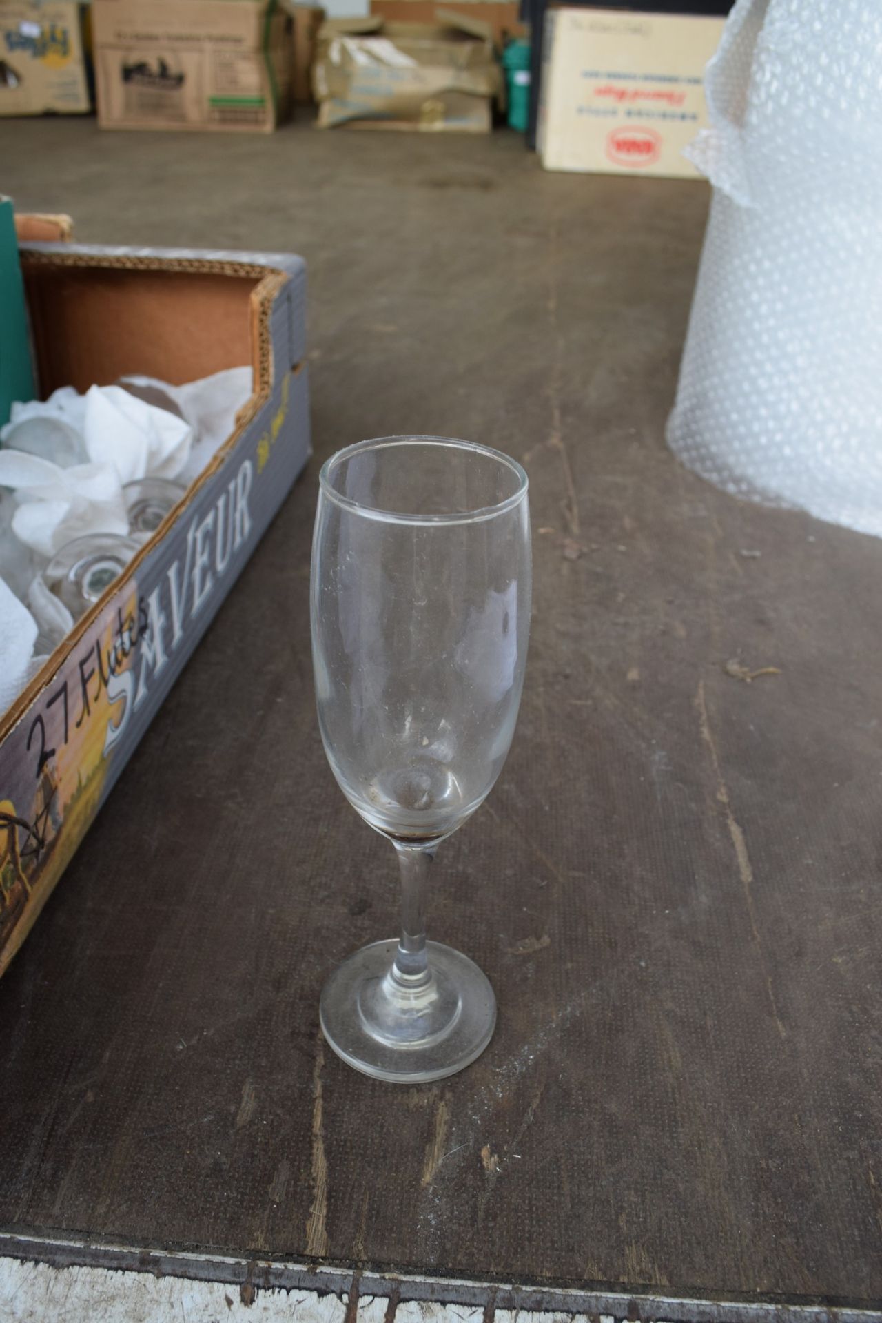 Box: 27 Champagne Flutes. - Image 2 of 2