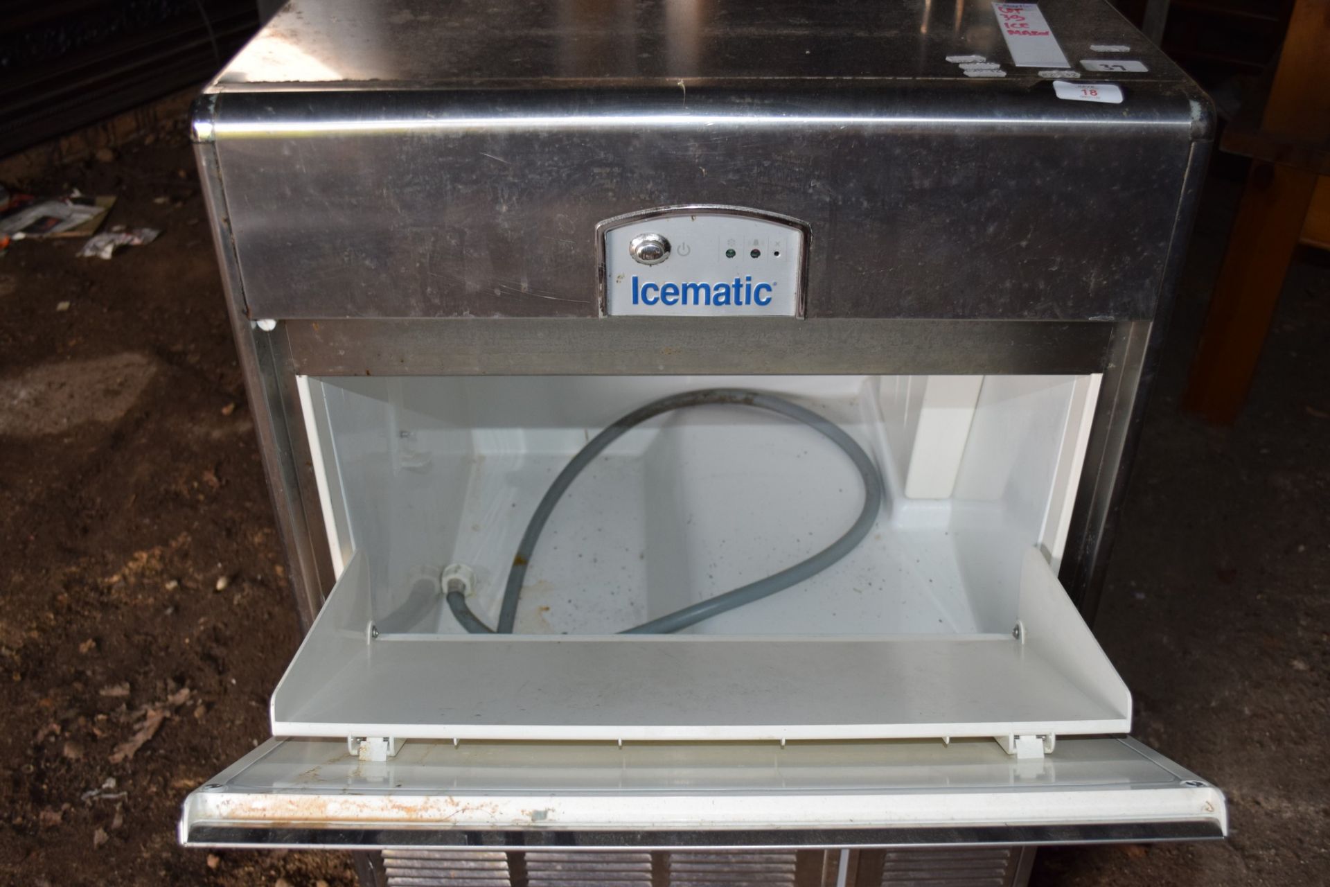 Icematic stainless steel Ice Making Machine. - Image 2 of 5