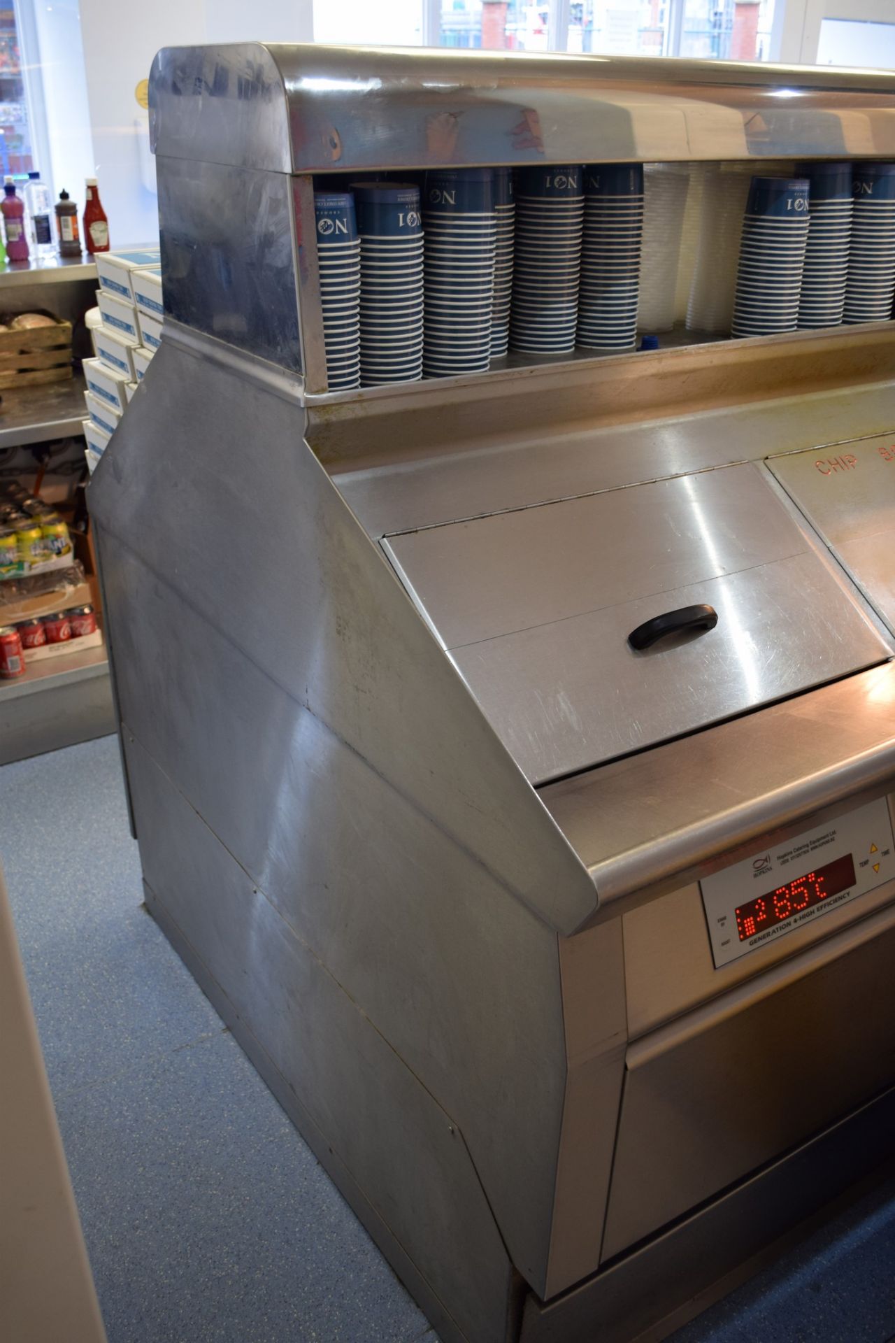 Hopkins Fish & Chip Frying Range, comprising 5 x pans, 3 x Bain Marie, 3 x Chip Boxes/Scuttles, plus - Image 24 of 25