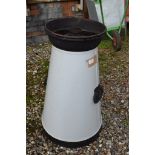 VINTAGE RAILWAY MILK CHURN, HEIGHT APPROX 77CM