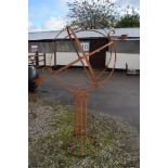 LARGE GARDEN ARMILLARY, APPROX 2.2M