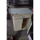 VINTAGE PAINTED PINE KITCHEN CUPBOARD