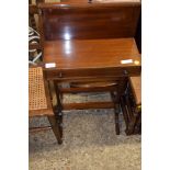 REPRODUCTION MAHOGANY DRESSING STAND, 40CM WIDE