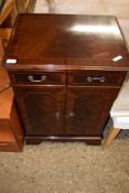 REPRODUCTION MAHOGANY TV CABINET, 57CM WIDE