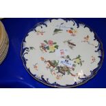 PAIR OF LATE 19TH CENTURY PLATES WITH ORIENTAL DECORATION