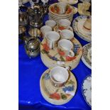 SCOTTS OF STOW TEA SET AND DINNER PLATES