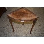 REPRODUCTION SMALL CORNER TABLE, 47CM WIDE