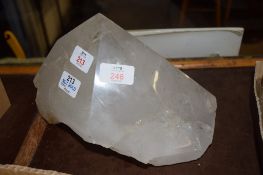 LARGE PIECE OF QUARTZ