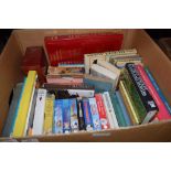 BOX OF BOOKS, VARIOUS TITLES