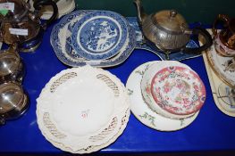 CHINA WARES INCLUDING SOME BLUE AND WHITE WARES