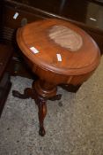 VICTORIAN SEWING TABLE (A/F)