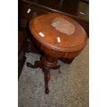 VICTORIAN SEWING TABLE (A/F)