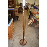 MAHOGANY STANDARD LAMP