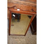 OAK FRAMED WALL MIRROR