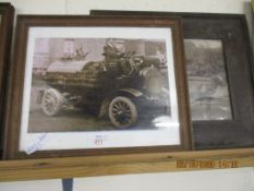 TWO VINTAGE FRAMED PHOTOGRAPHS