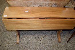 MODERN REPRODUCTION DROP LEAF TABLE, 106CM LONG