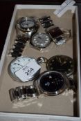 BOX CONTAINING MIXED WRIST WATCHES