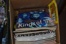 BOX CONTAINING VARIOUS MAGAZINES