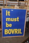 FRAMED BOVRIL SIGN