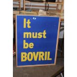 FRAMED BOVRIL SIGN