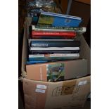 BOX OF BOOKS, VARIOUS TITLES