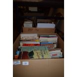 TWO BOXES OF BOOKS, SOFTBACK AND HARDBACK, VARIOUS TITLES