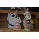 GROUP OF CHINA WARES INCLUDING ROYAL DOULTON PAMELA SIGNED BY MICHAEL DOULTON