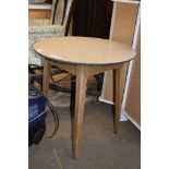 SMALL CIRCULAR PUB TABLE, DIAM APPROX 60CM