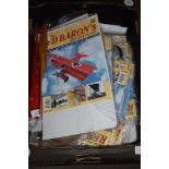 BOX OF MAGAZINES INCLUDING RED BARON’S FIGHTER PLANE