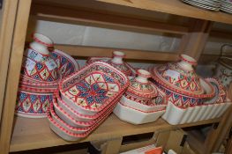 GROUP OF POTTERY WARES PRODUCED IN TUNISIA