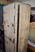 PAINTED PINE CUPBOARD, WIDTH APPROX 62CM