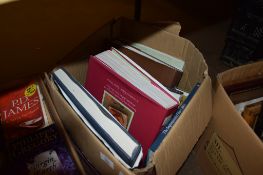 BOX OF BOOKS, VARIOUS TITLES INCLUDING ASIAN COOKBOOK