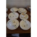 GROUP OF ROYAL DOULTON DINNER WARES IN THE COPPICE PATTERN