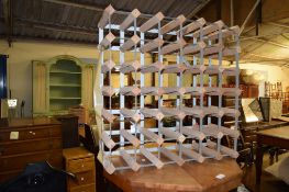 36-HOLE WINE RACK