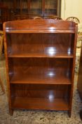 SMALL BOOKSHELF, WIDTH APPROX 62CM