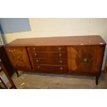 REPRODUCTION REGENCY STYLE SIDEBOARD, LENGTH APPROX 184CM